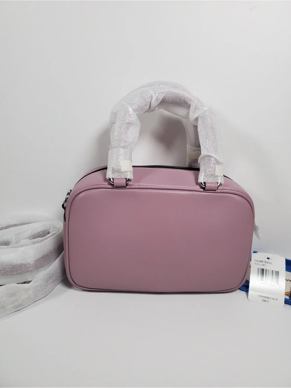 Coach Satchel Crossbody Bag With Floral Applique Lilac  NWT